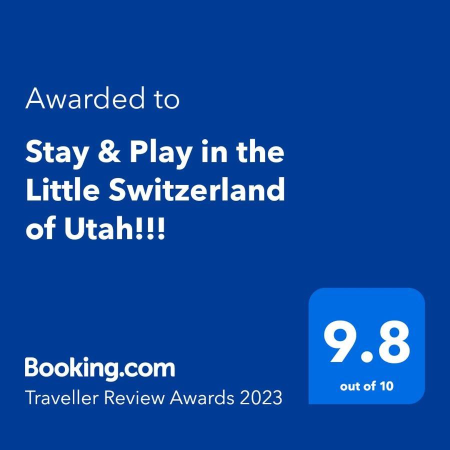 Stay & Play In The Little Switzerland Of Utah!!! Draper Exteriér fotografie